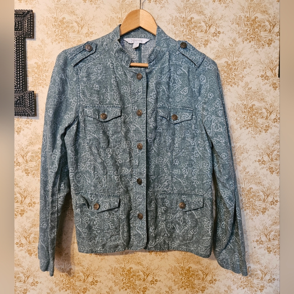 Small Linen Boho Jacket Relativity - image 1